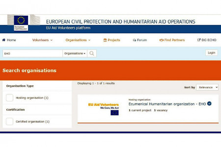 EHO dobio sertifikat za prijem i vođenje EU volontera