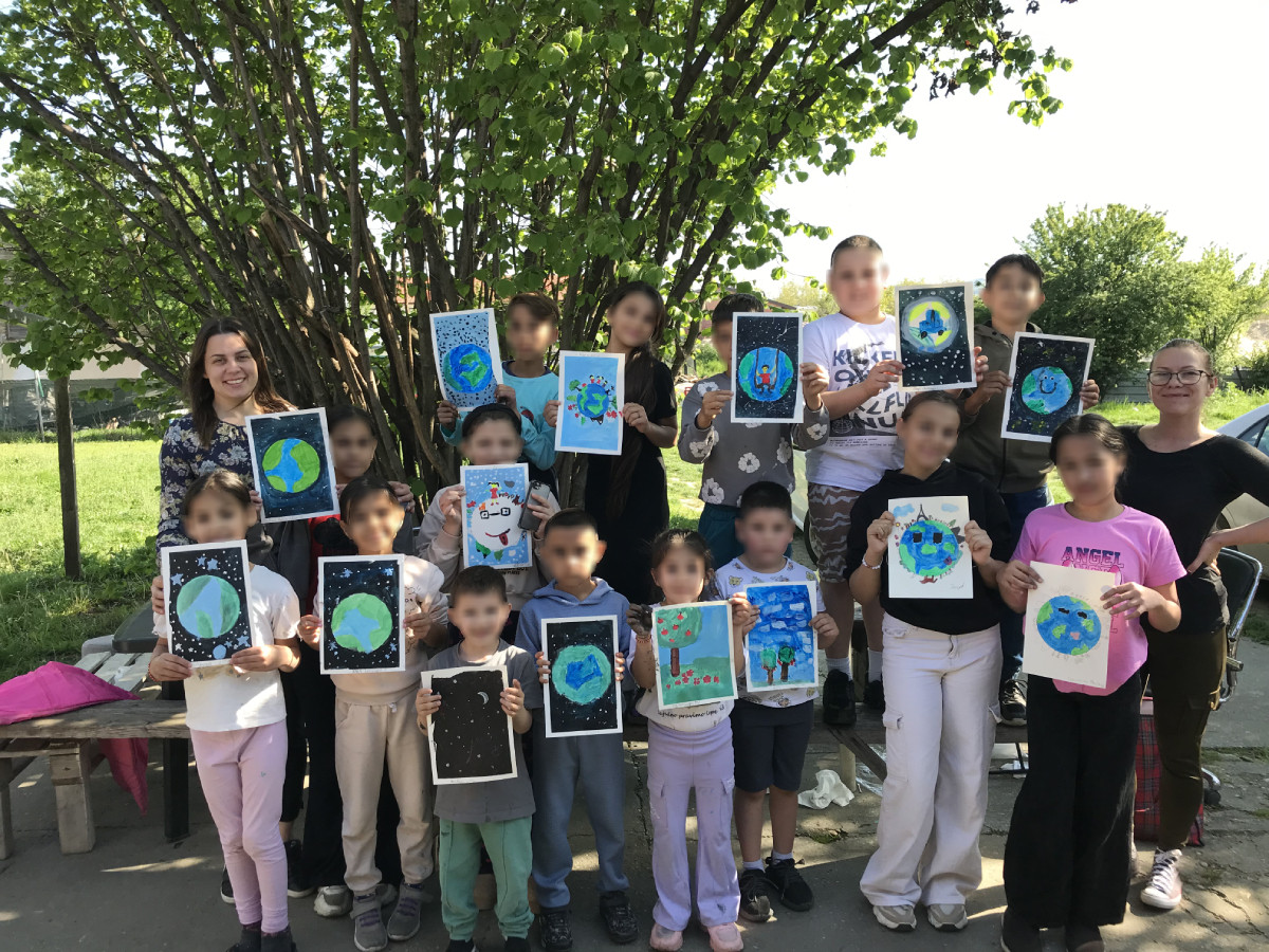 Kroz likovne radionice i druženje obeležen Dan planete Zemlje