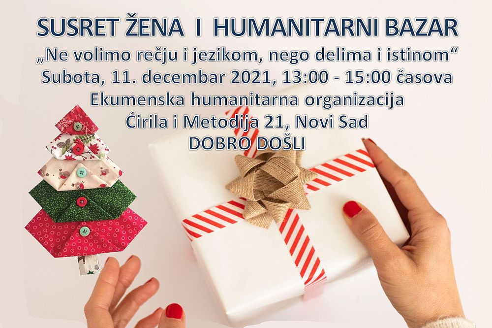 Susret žena i humanitarni bazar 11.12.2021.