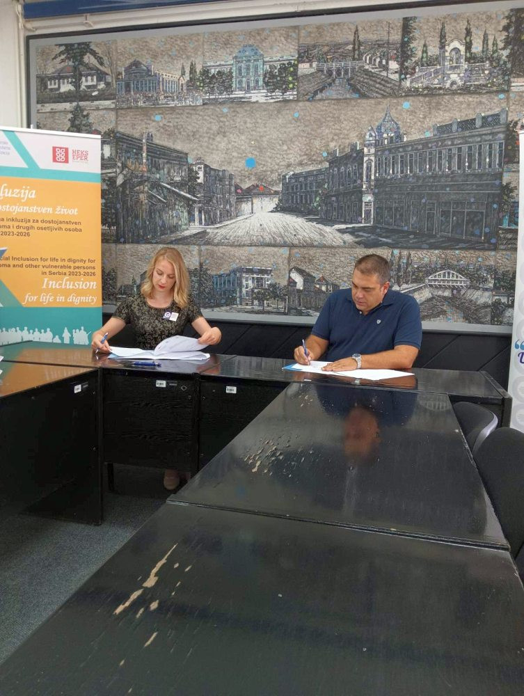 Potpisivanje sporazuma o saradnji sa gradskom opštinom Voždovac