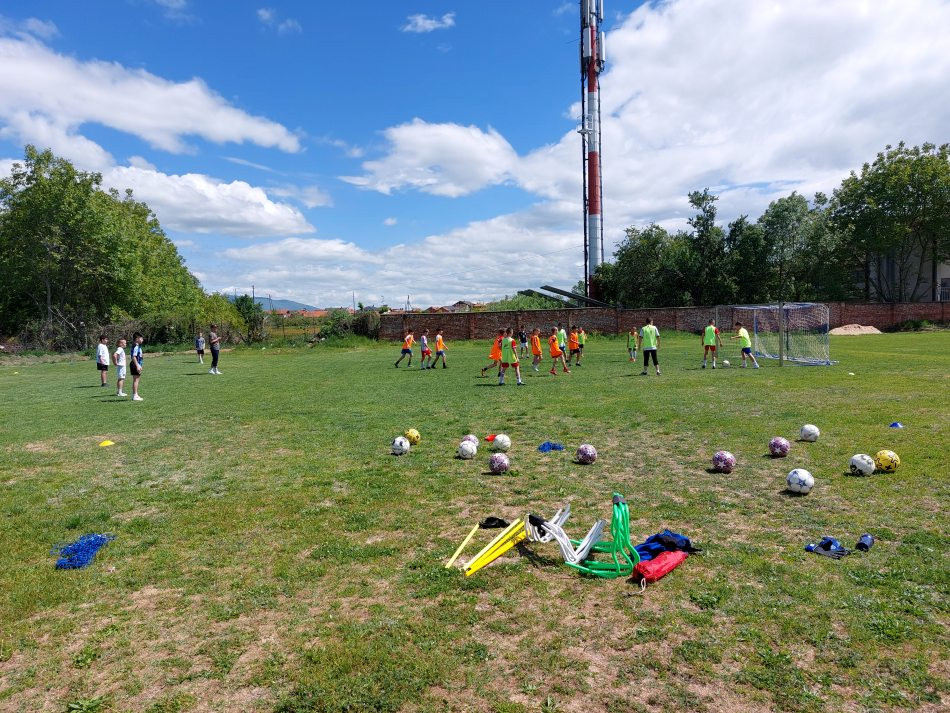 Sportske aktivnosti EHO sa izbegličkom decom i maloletnicima sa i bez pratnje