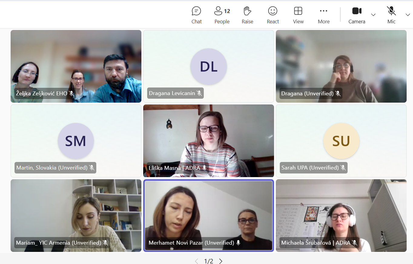 Nastavak misije solidarnosti: EHO u novom ciklusu projekta ESC volonterizma