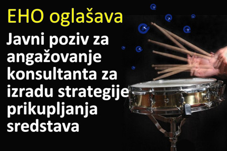 Javni poziv za angažovanje konsultanta za izradu strategije prikupljanja sredstava
