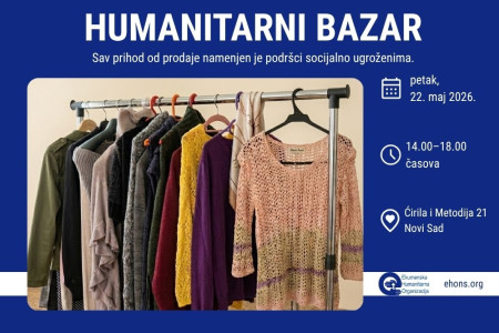 Pozivamo vas na EHO dvori&scaron;ni bazar